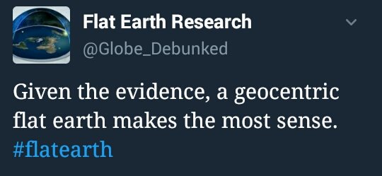 Dada la evidencia, un sistema geocéntrico de tierra plana es lo que más sentido tiene