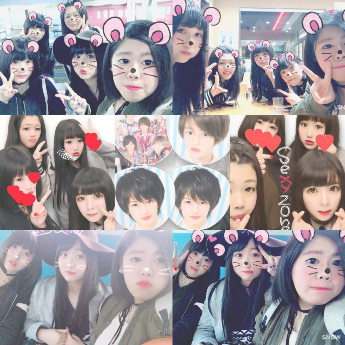 rera_fuma's tweet photo. 1 . 7 &amp; 8
 1日目ヲタ会！！
初めて会う人たちばっかりやったけど、最高すぎた🙌
寝坊した人とか障子事件とかDVD事件とかいっぱいあったけど楽しかった🌟
.
2日目なだる～！
なだるとは泊まして、お買い物行ったね！終始笑いやったわ笑
ほんっと2日間最高やった皆らぶ💓 https://t.co/O03yiYwr6O