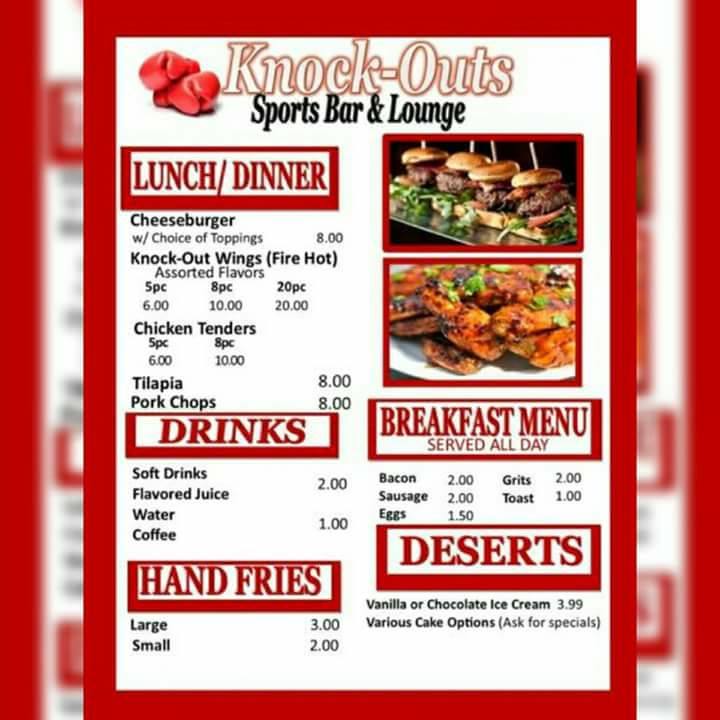 knockouts404's tweet photo. We got the best cook in the kitchen at #KNOCKOUTS404.  Stop by or call (404)765-0099 #MENU #foodies #tastyfix https://t.co/Epfr5mTXVm #ATL https://t.co/VRG8vjdwmL