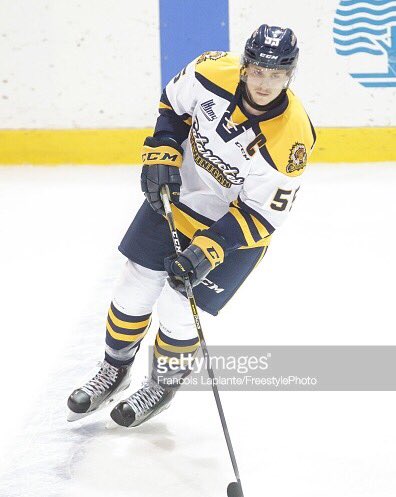 Big night for @SanJoseSharks prospect @cavanfitzgerald as he potted 3 ๐ช๐ช๐ช's & added 2 ๐๐'s to lead Shawinigan to a 7-4 win in @QMJHL action