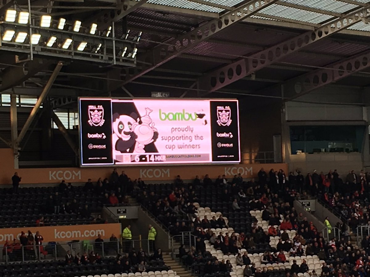 Proud sponsors of <a href="/hullfcofficial/">Hull FC</a>   #COYH #hullfc #bambuscaffolding #halltech #envolve