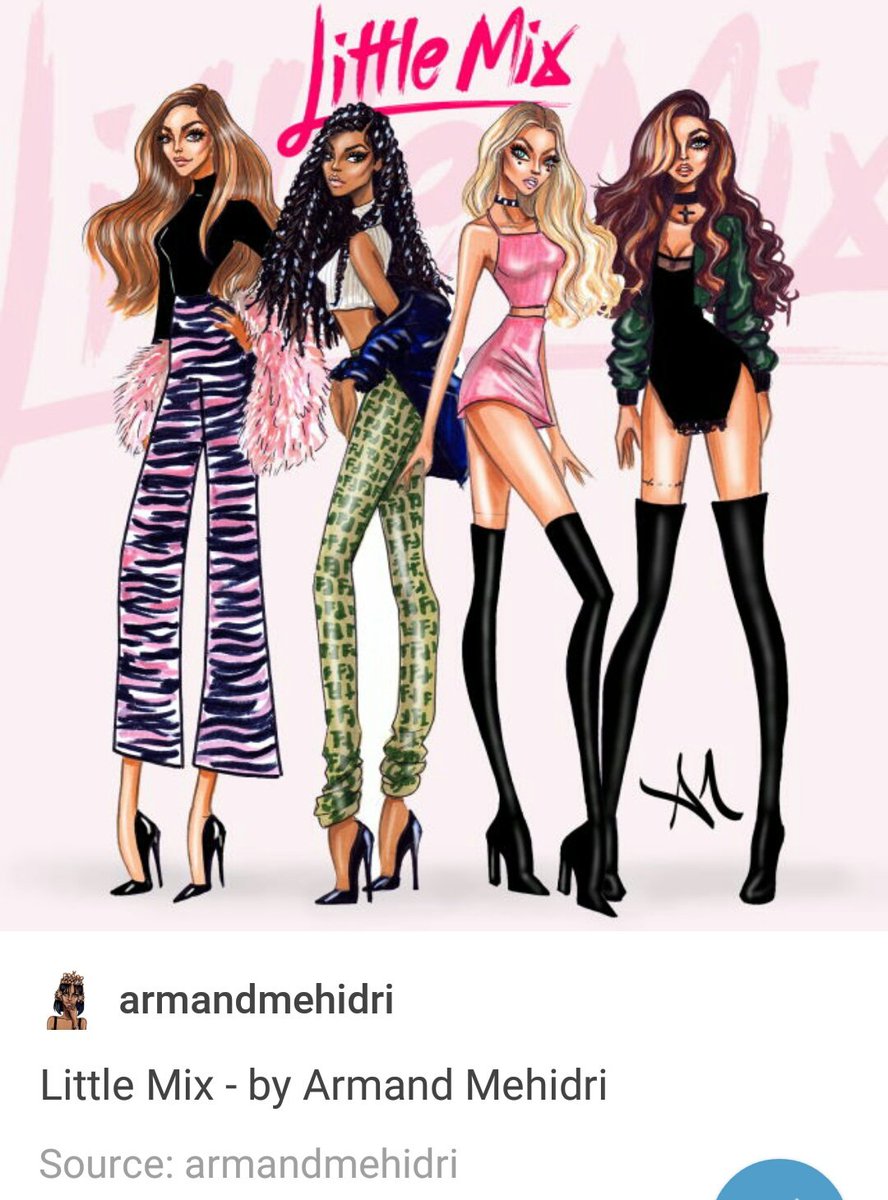 theITgirlJADE's tweet photo. Wow this art is so good! @LittleMix https://t.co/jU4WlFWgEl