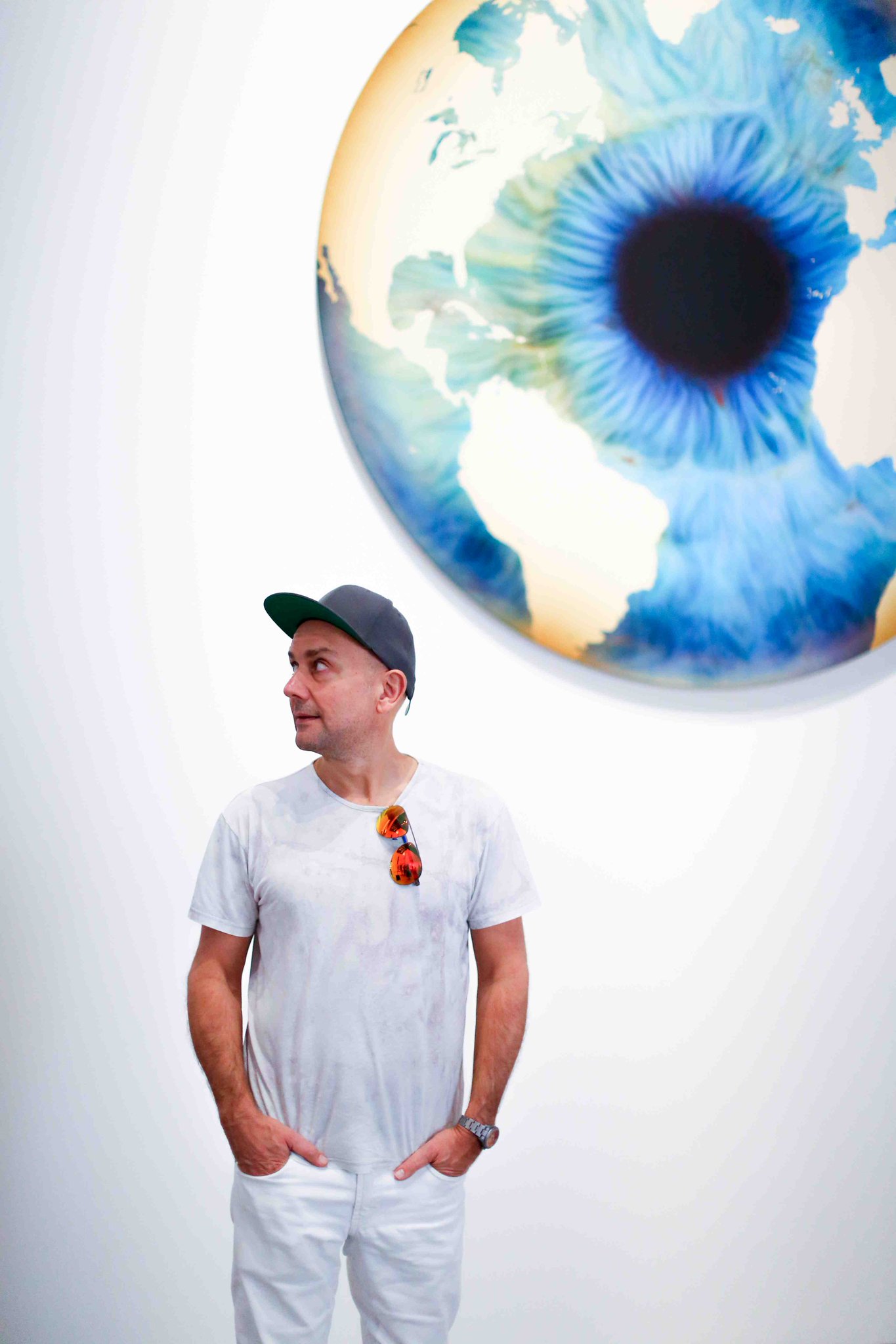 . makes art about what it is to be a person living in the world. Happy birthday Marc Quinn! 