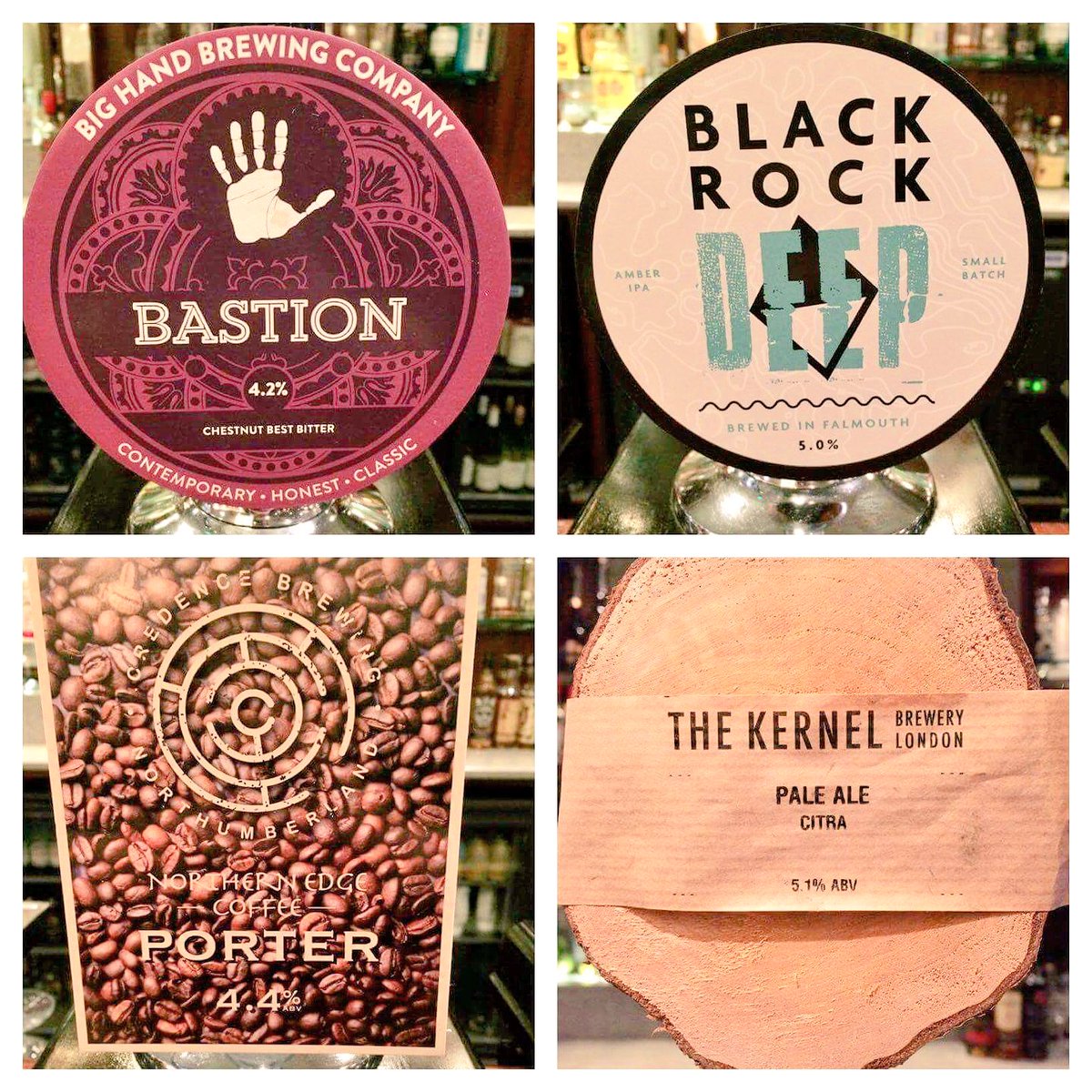 Fresh #Sunday beers from <a href="/BigHandBrewing/">Big Hand Brewing Co</a> <a href="/BlackRockBrewCo/">Black Rock Brewing</a> <a href="/credencebrewing/">Credence Brewing</a> <a href="/kernelbrewery/">Kernel Brewery</a> plenty on offer, come and chill with us 🍻👍🏻