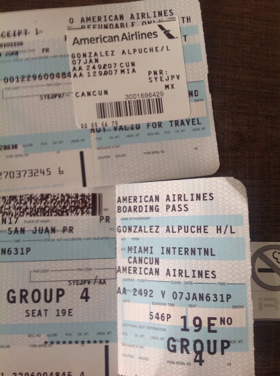 ¡No llegaron las maletas!@AmericanAir de Miami a Cancún #2492