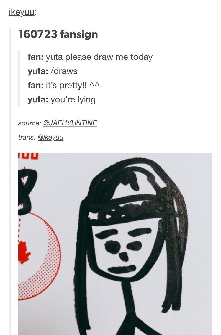 taeyongy's tweet photo. "yuta: you're lying" i choked kahxjags https://t.co/jn2hpcmycQ