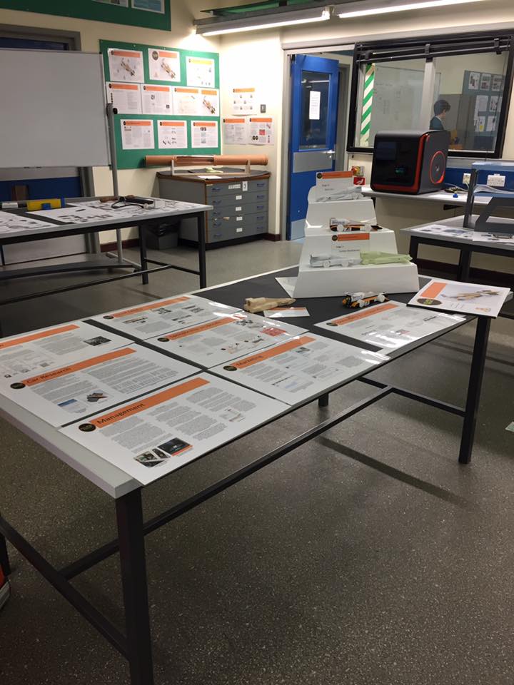 fsleclipse's tweet image. Yesterday at the Friends School Open Morning we were able to show our work to other students and parents looking around school! #f1inschools