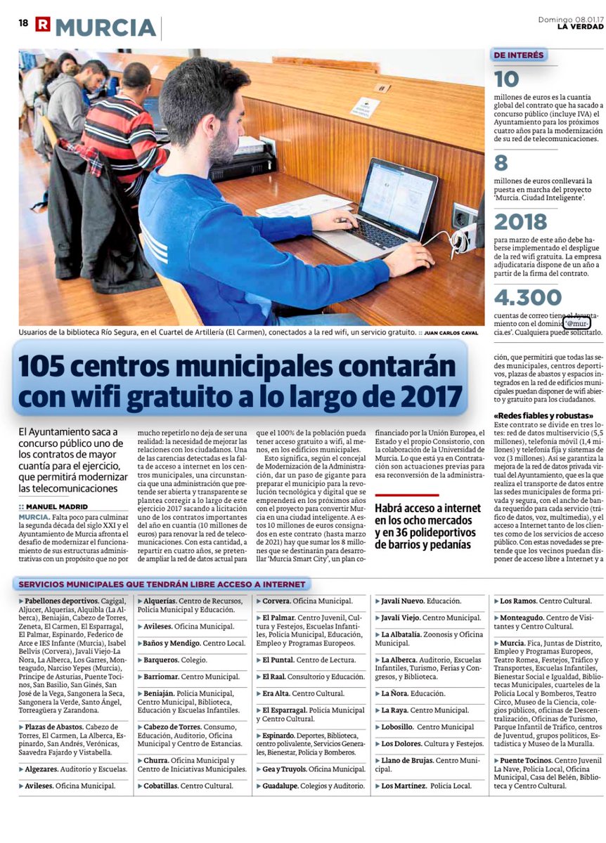 AmigosCasaBelen's tweet photo. La casa del Belén tendrá WiFi gratis
#PuenteTocinos https://t.co/s2STVHSNbg