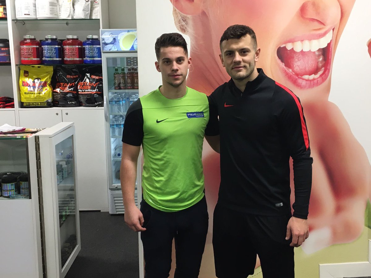 F4LHatfield's tweet photo. Great to have @JackWilshere working out at #Fit4lessHatfield today #results #fitness #workout #PremierLeague #Player #Arsenal #Bournemouth https://t.co/SW3XZuru2s