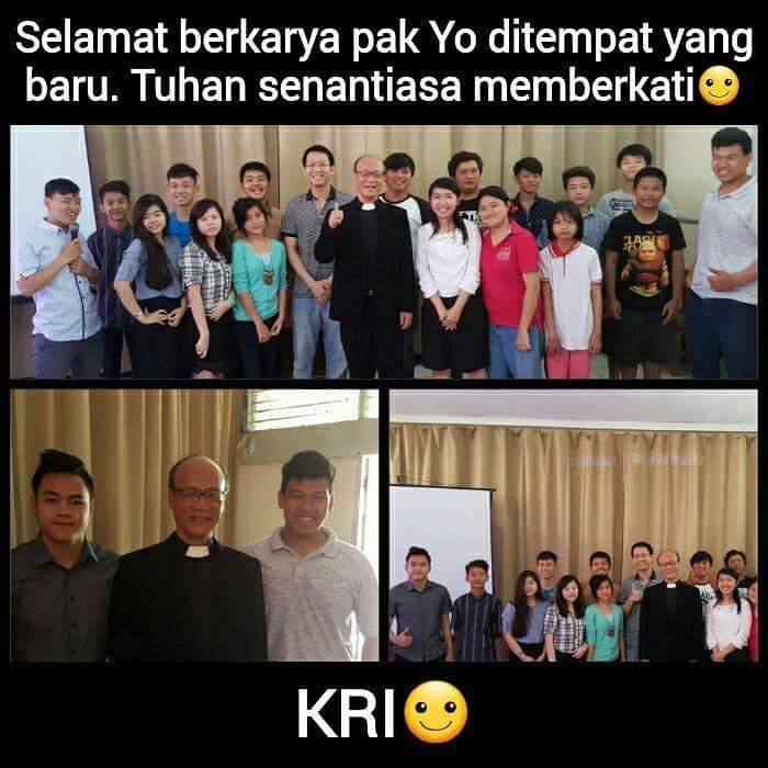 Remaja_Imanuel's tweet photo. Selamat melayani ditempat yg baru Pak Yo... GBU.... https://t.co/EIMXLRvciT