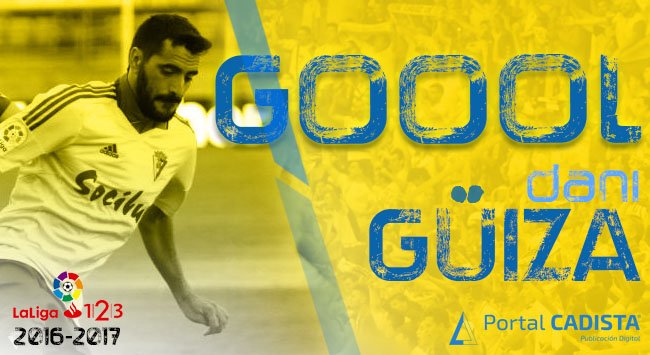 portalcadista's tweet photo. ⚽️⚽️⚽️ GOOOOOOOOOOOOOOOOL DEL CÁDIZ CF 💛💙 GOOOOOOOL DE DANI GÜIZA 2-3

Minuto a minuto del #ElcheCadiz en: https://t.co/VkL54w5AP1 https://t.co/YBEr761STo