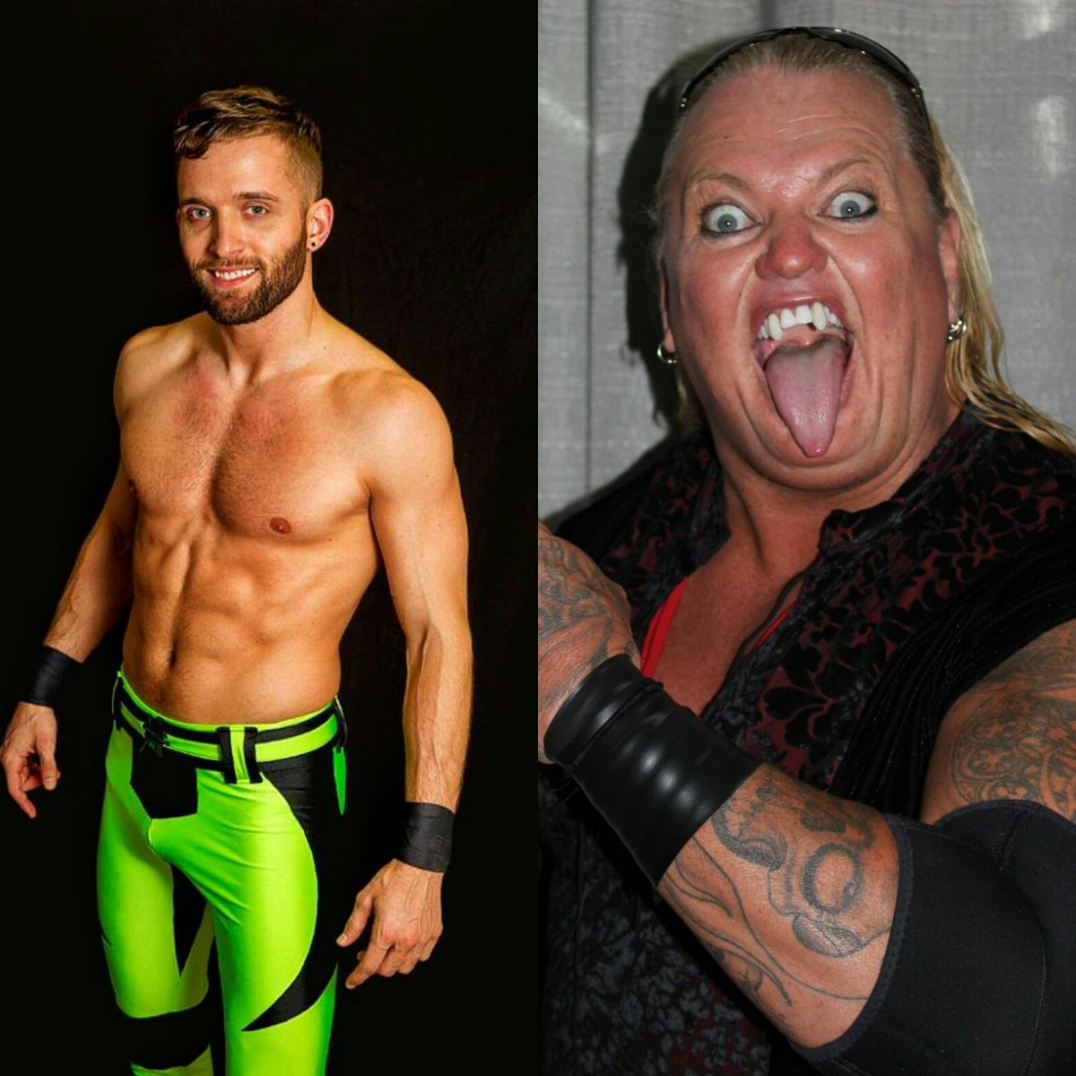 #ASW #DREAM #MATCH #Friday #January 13! @CREA_Fairground <a href="/gangrel13/">GANGREL</a> vs El Phantasmo #dreammatch #ASW #wrestler #wrestling #dark #neon