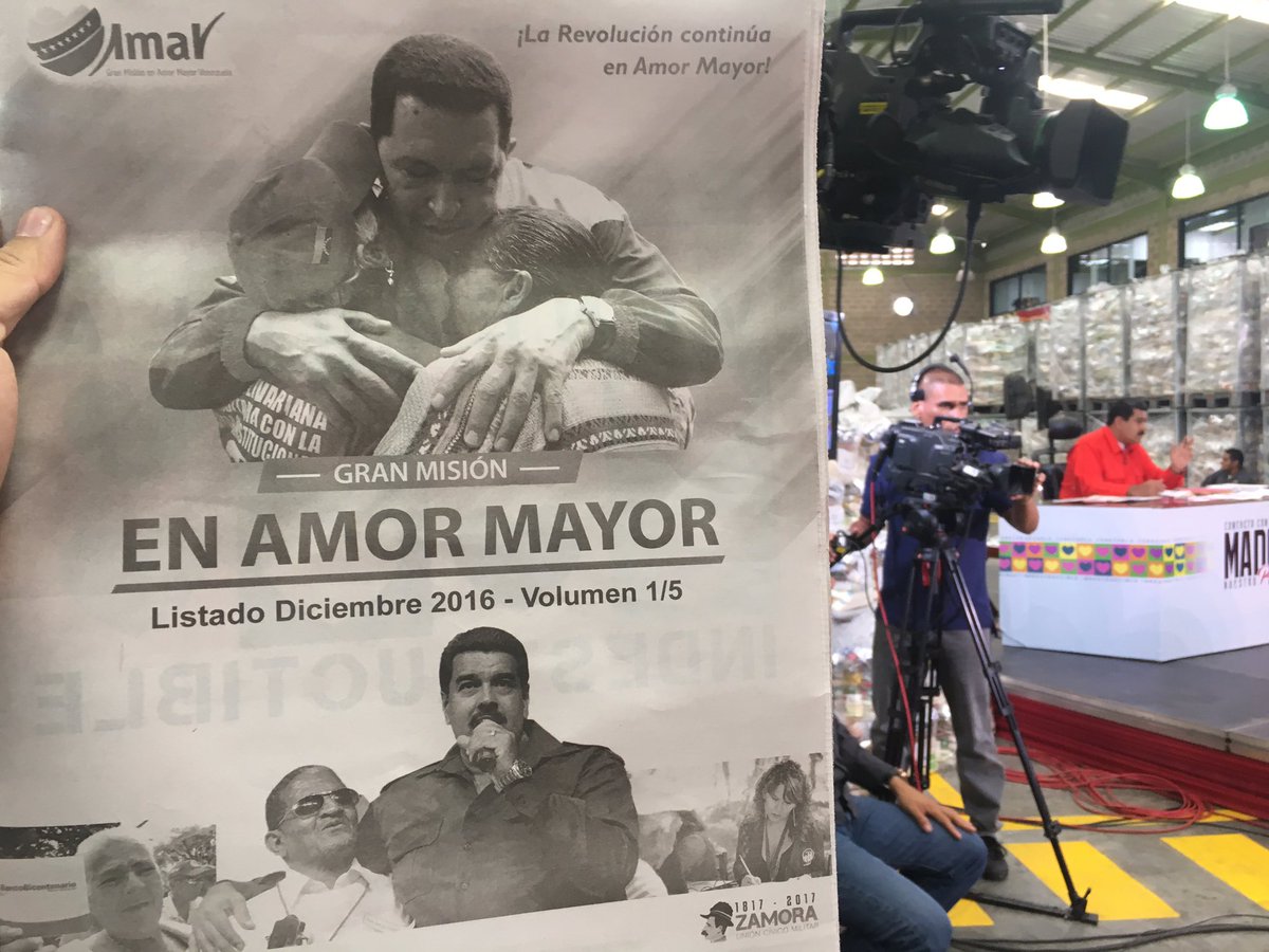 VillegasPoljak's tweet photo. 1er Listado de pensionad@s En Amor Mayor comienza a circular mañana encartado en Últimas Noticias. C/día hasta el viernes saldrá un lote https://t.co/jSsJJmTCKa