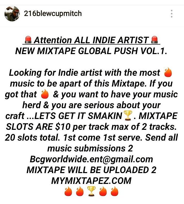 becky_bcg's tweet photo. #indieartists submit your music for this #mixtape #cleveland #atlanta #losangeles #tulsa #detroit #worldwide #music https://t.co/7LNS29qGSx