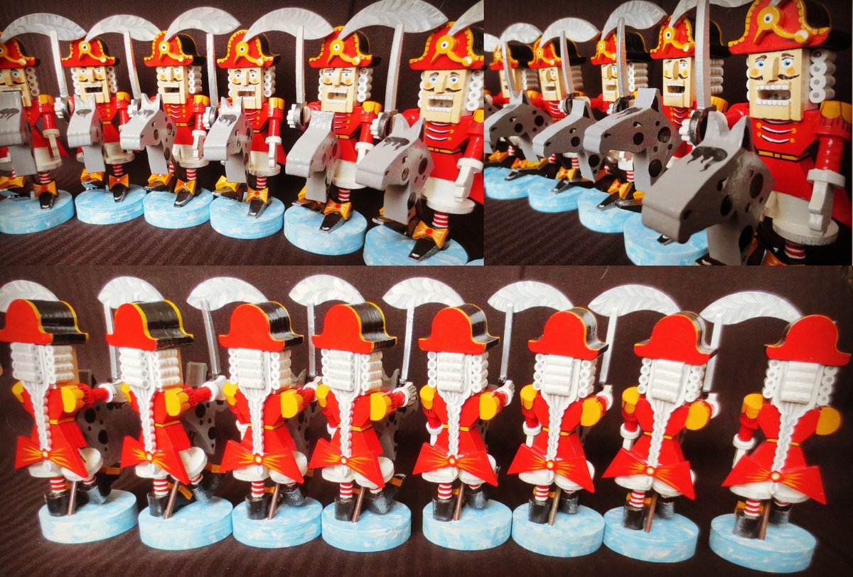 3paintbrushes's tweet photo. #Nussknacker #nutcracker #щелкунчик #сувенир #holzpuppen #игрушки_из_дерева #woodtoys project №3 https://t.co/sCo085Q1Kr