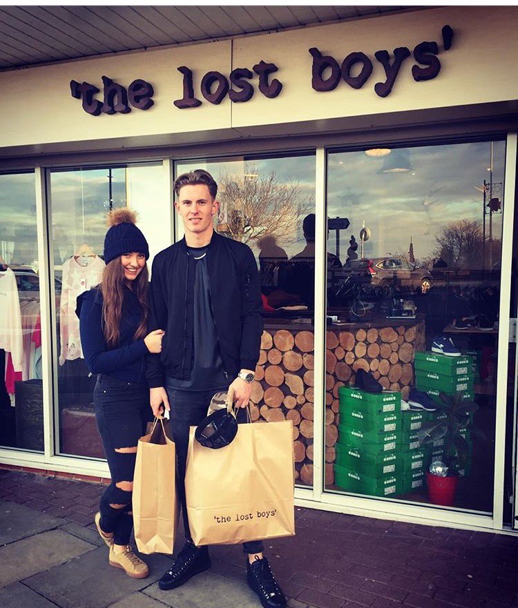 thelostboysclee's tweet photo. @Deanoooo97 pleasure seeing you 💙 #lostboys #menswear #fashion #cleethorpes #sunday https://t.co/sy5DjOJtxU