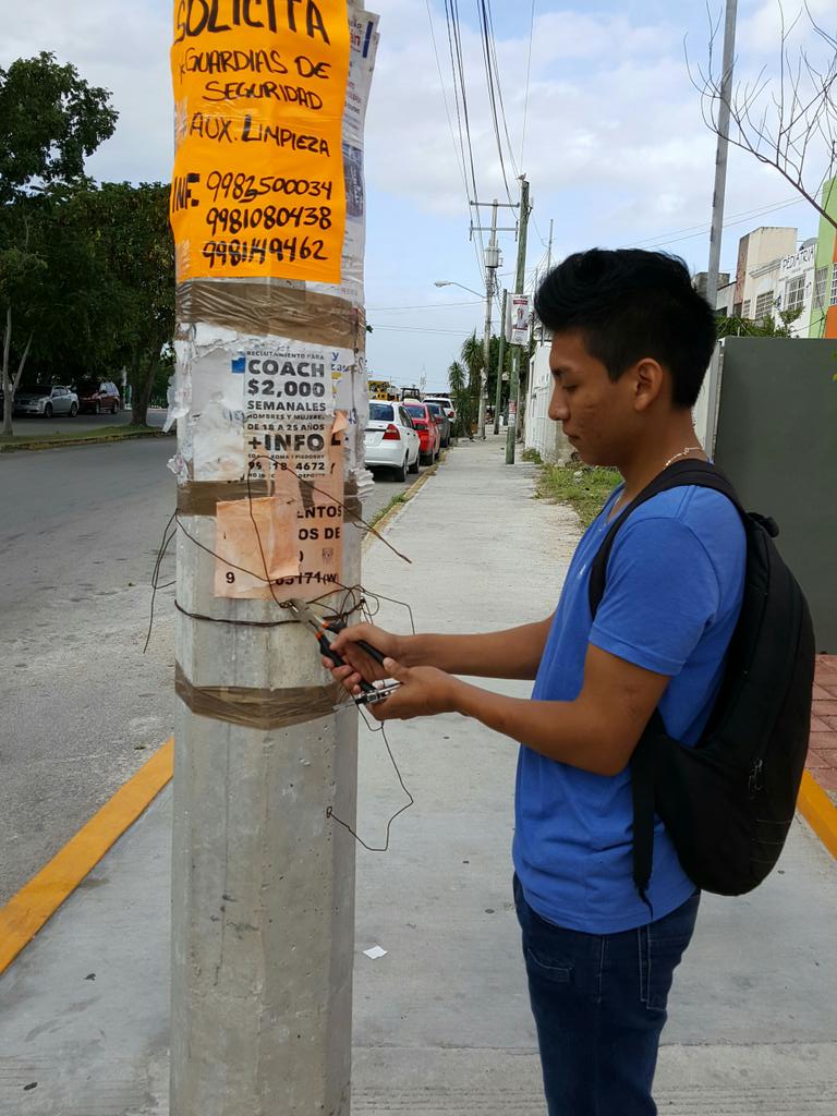PoderAGCancun's tweet photo. @andypatAg nuestro mas nuevo voluntario en #poderagcancun https://t.co/QJxf2NYsR2