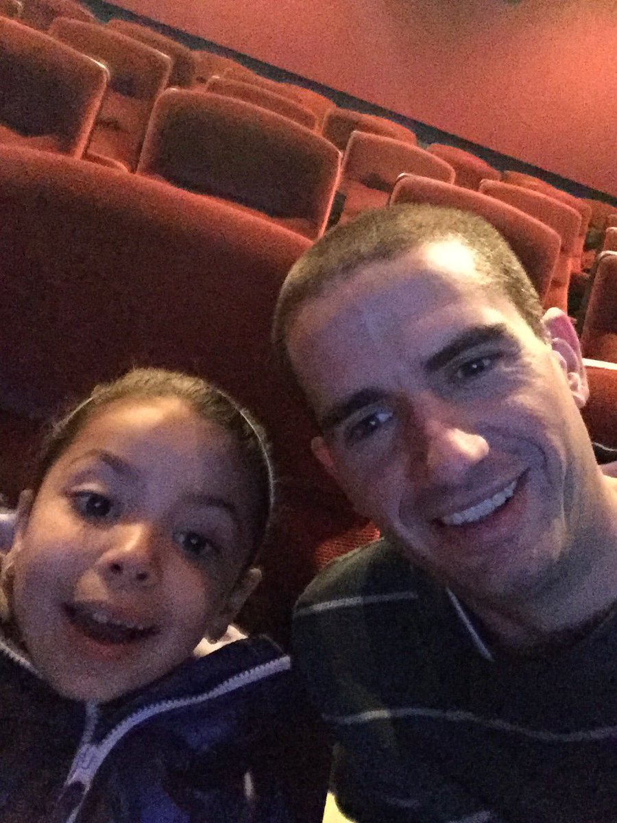 Olivia and I seeing the movie Sing <a href="/AMCTheatres/">AMC Theatres</a> #MovieAllStar