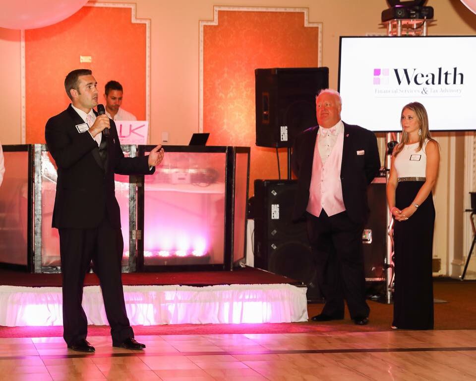 wealth_tax's tweet photo. Black and White with a splash of pink client appreciation party supporting @AmericanCancer #wfsta #CancerAwareness #financialplanning https://t.co/mzGy6ilK5S