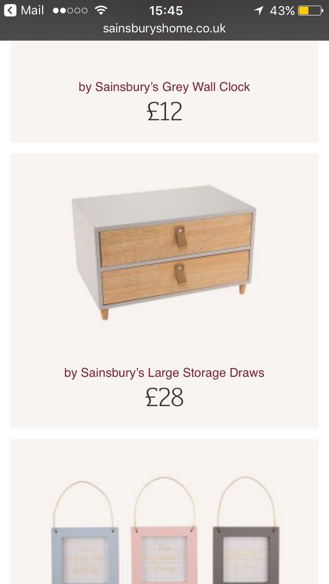 _DoubleChecker's tweet image. As lovely as your new scandi ethereal #home range is, @sainsburys, they're #drawers not draws!