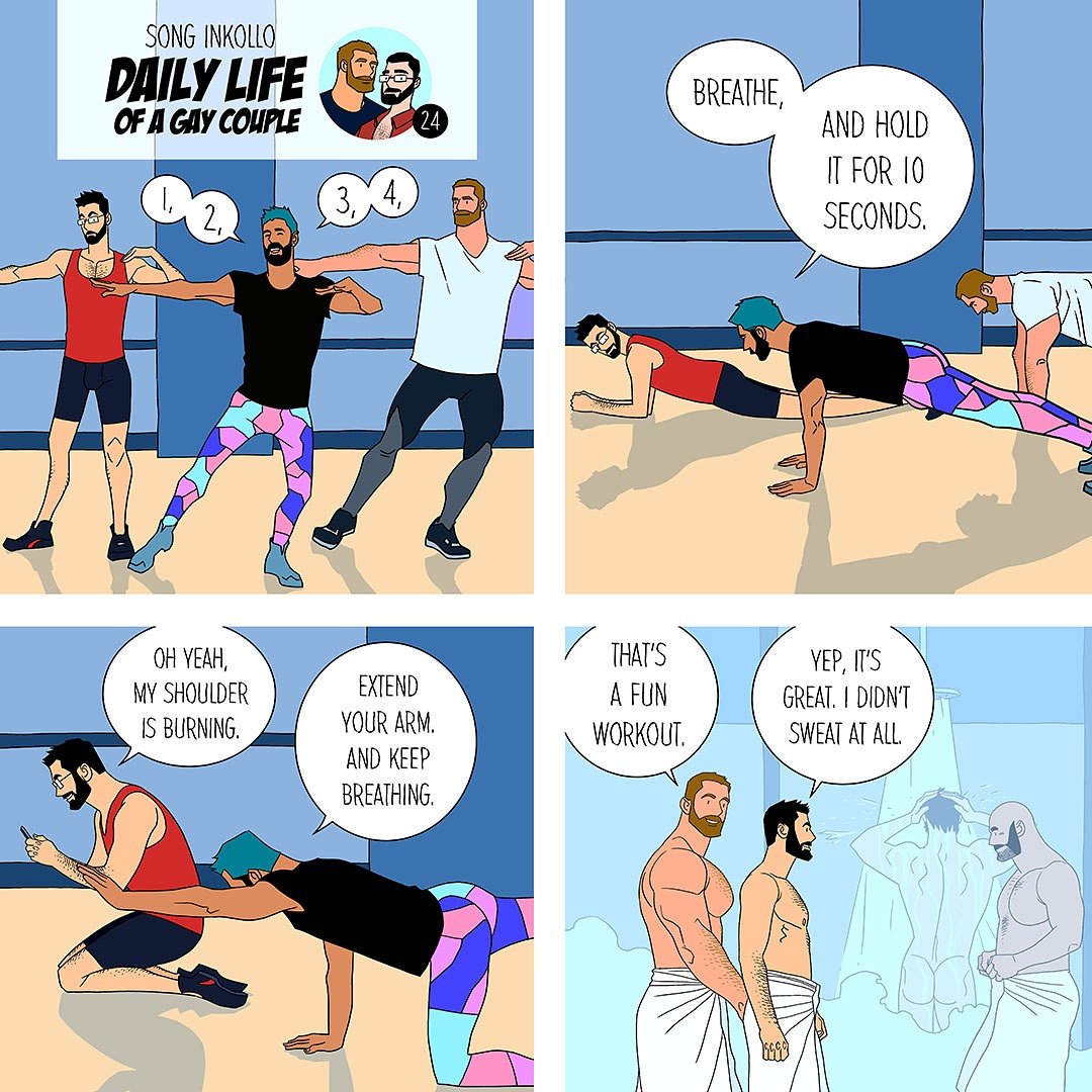 GayColumn's tweet photo. #GCcomics #inkollo #gay #comics #gaylife #gayman #gaycouple #gaystagram #gayinstagram #gayinsta #gaycolumn https://t.co/yfFhgGmfZ4