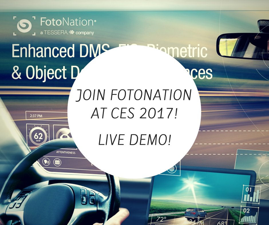 Be a part of something big in #EIS #DMS #Biometric. Join FotoNation <a href="/CES/">CES</a> 2017 hubs.ly/H05NjXW0