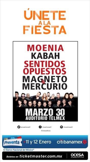 UneteFiestaOF's tweet photo. #Únetealafiesta en #CDMX @AuditorioMx  10 marzo y #GDL @AuditorioTelmex 30 marzo https://t.co/0t9xFf0LRq