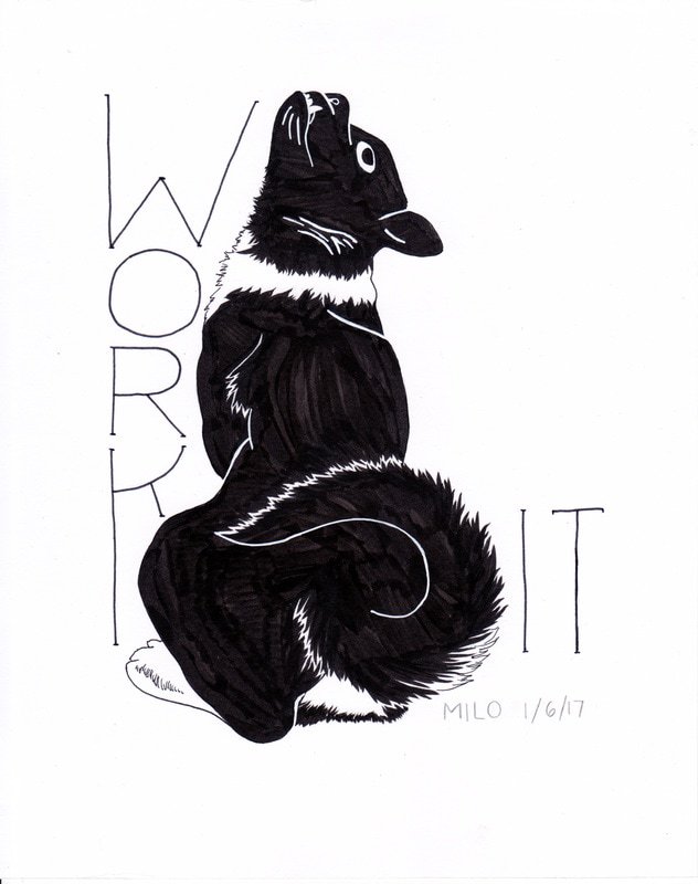 Fun_a_Day_Pgh's tweet photo. One week of #FunADayPGH down! Work it, friends! Here's Milo's project: 31 Drawings of My Dumbass Dog. #Sundayfunday

https://t.co/ZE0vku7svn https://t.co/2KSLE9hWXk