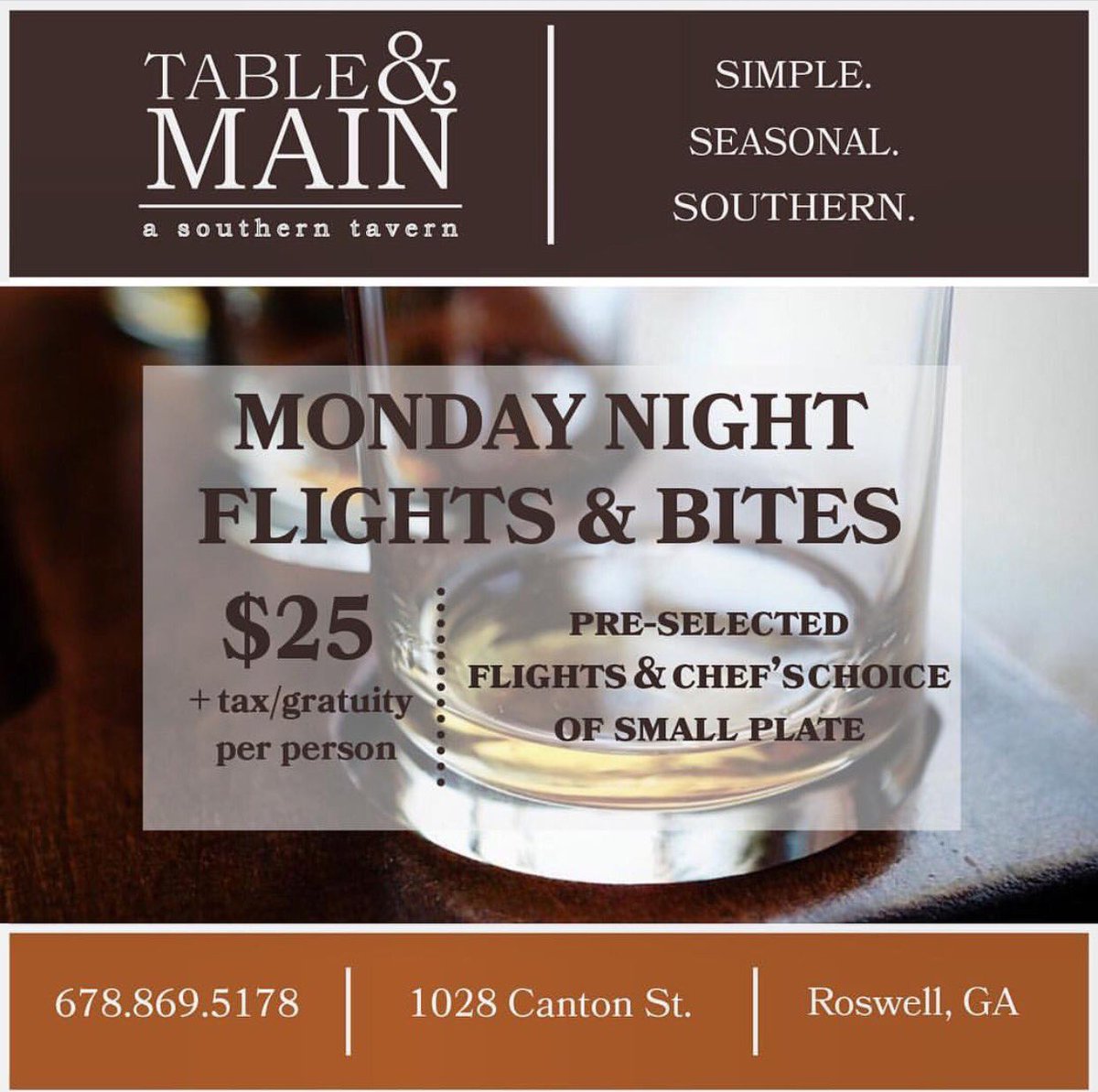 Table & Main tweet media