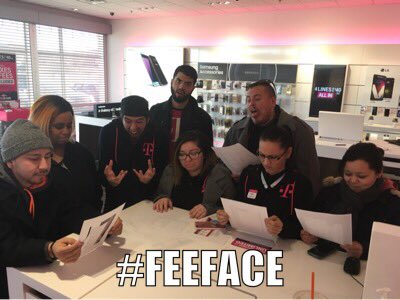 tmobilejoliet's tweet photo. #romeoville #rebels getting rid of those #feefaces good bye @ATT good bye @verizon ..@TMobile @JohnLegere @RomeovilleChamb @RomeovillePatch https://t.co/QT5G3tUm7v