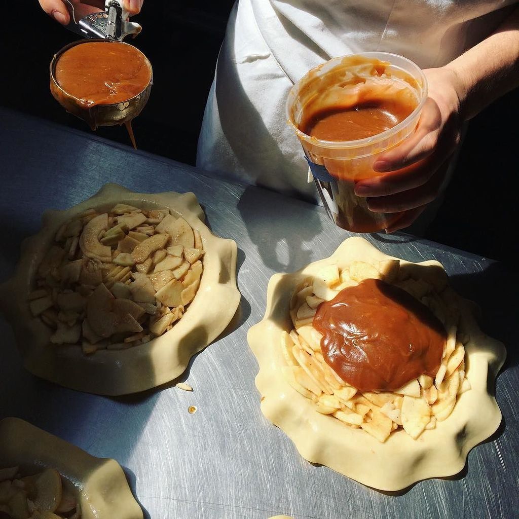 birdsblack's tweet image. #pieweather #saltedcaramelapple