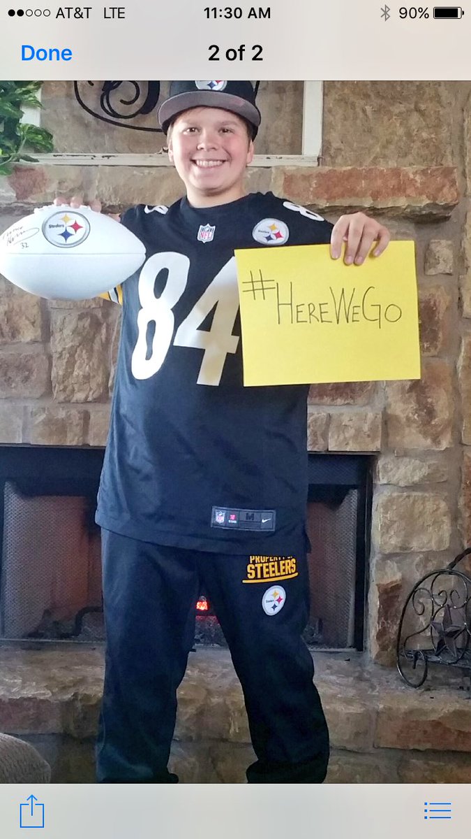 RuggieroIan's tweet photo. #HereWeGo  go steelers 👌 https://t.co/s2Pzaq4jIA