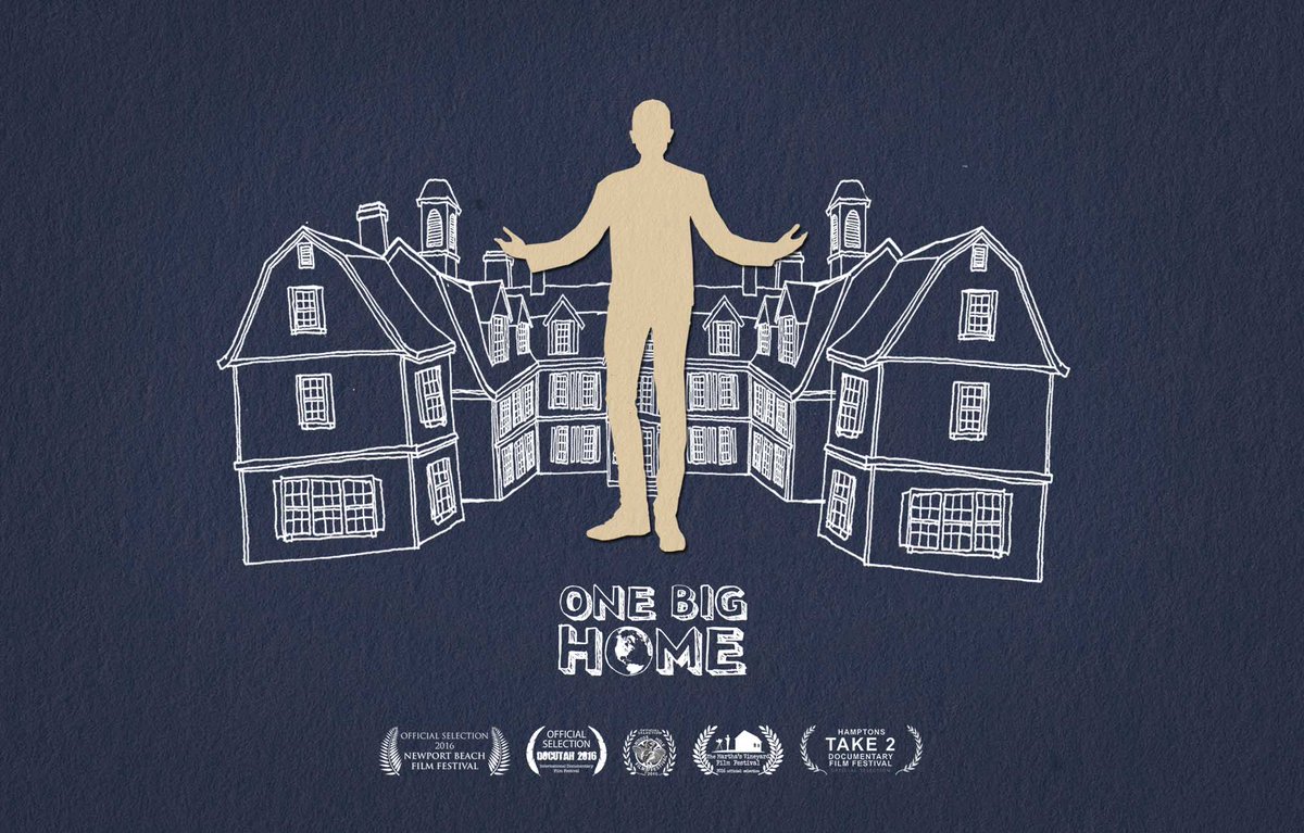 ShadowDistribut's tweet photo. #OneBigHome doc screens today at 4pm @EdgartownCinema! #marthasvineyard https://t.co/ixvt1F80bW https://t.co/xl8m32D9hQ