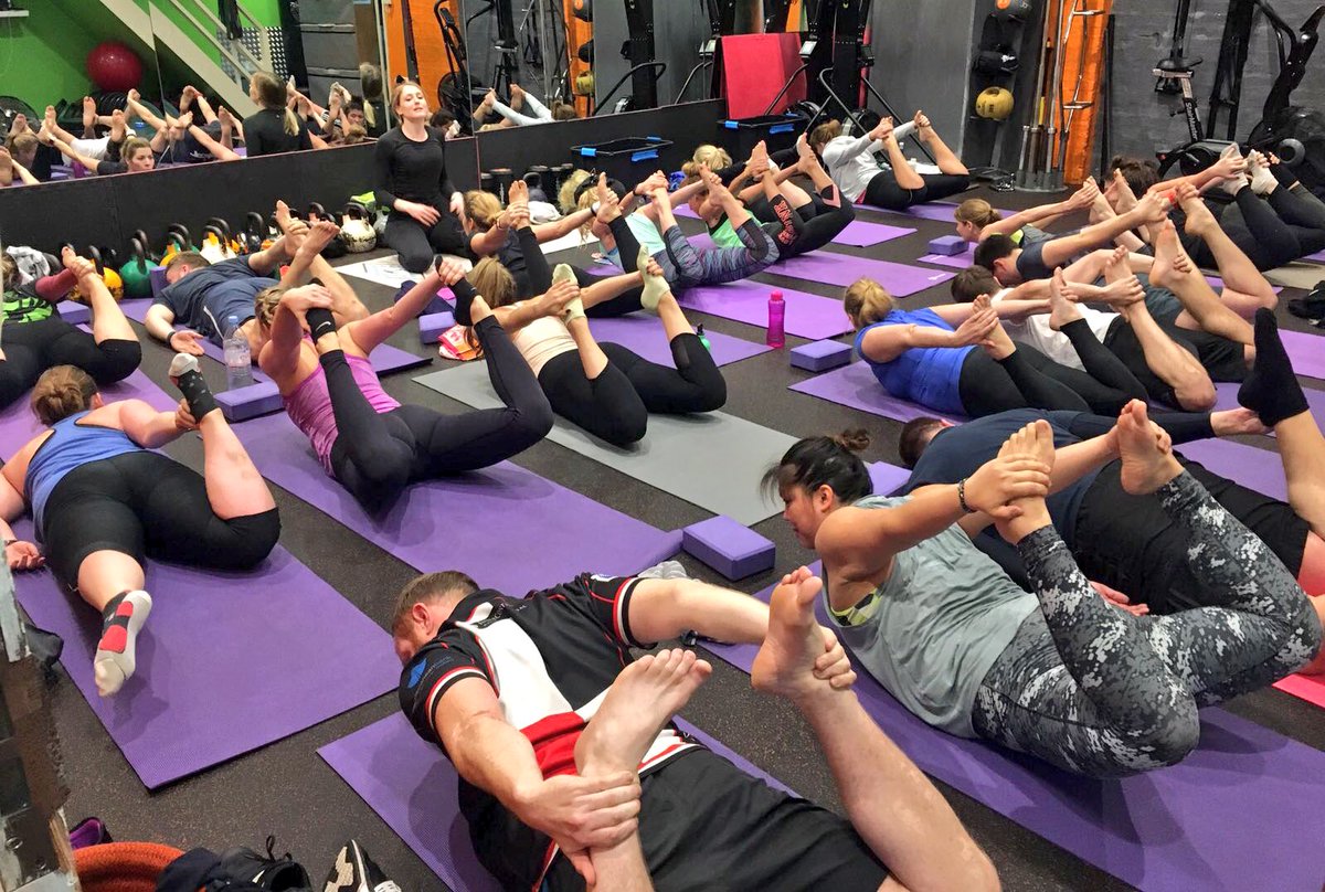 ReachFitnessGym's tweet photo. They Rocked It! Congrats to January #3DAYBLITZ crew. 4 Big Training sessions &amp; Yoga bossed this weekend! Sweet Dreams Tonight! 🙌 https://t.co/R3tpBJ5qiL