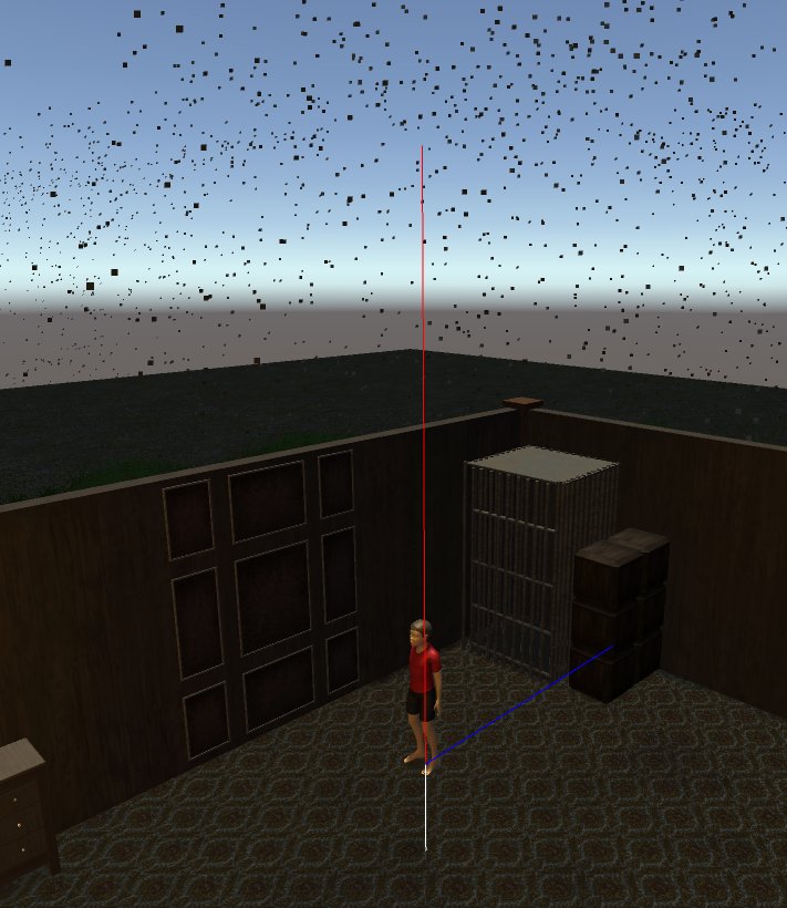 TurboTurtleDevs's tweet image. It&apos;s started raining in The Pursued! Good thing the game takes place indoors,with no roof...