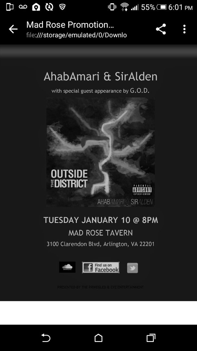 GODMusicDJ's tweet photo. Come then up with me Tuesday at mad rose in Arlington VA @ 8pm https://t.co/bx6Bpkc8sD