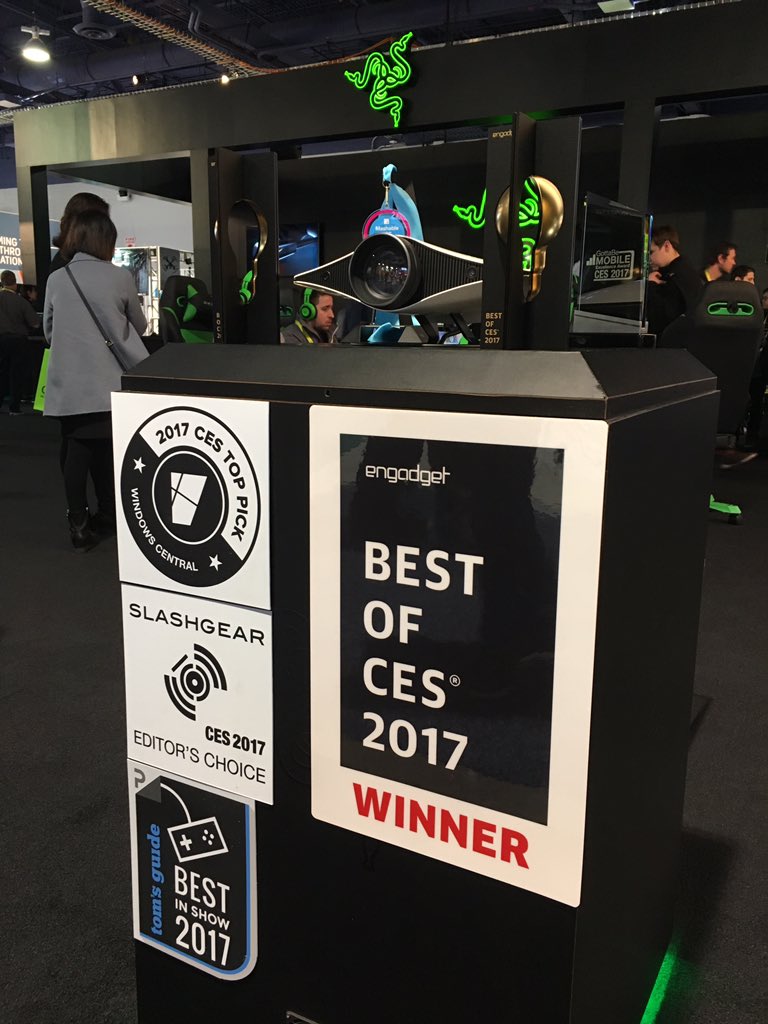 Project Ariana with the Best of CES People's Choice and Best Gaming awards, plus more. #RazerCES