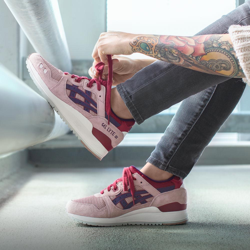 asics gel lyte iii adobe rose asics gel lyte iii adobe rose
