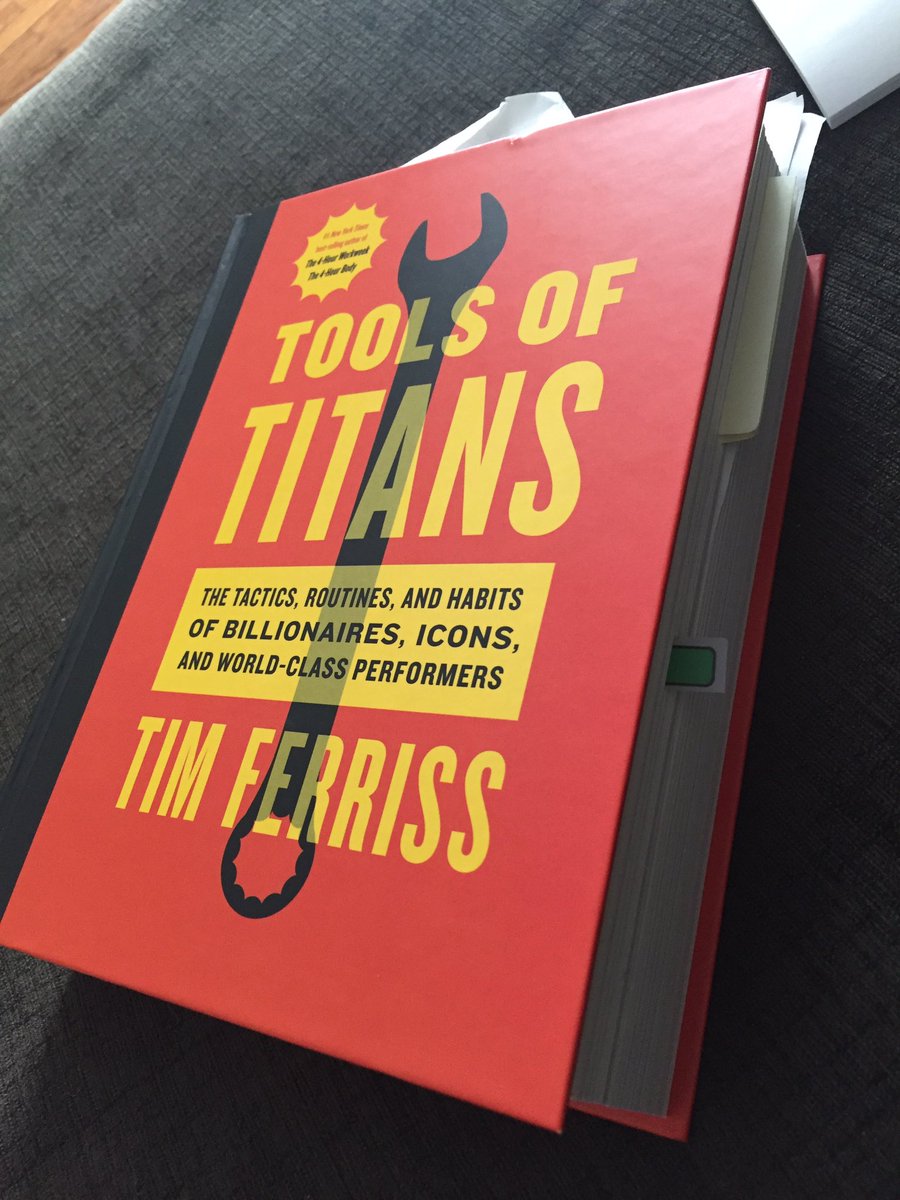 #gamechanger Thanks for the knowledge bombs <a href="/tferriss/">Tim Ferriss</a> So many gems!!! 🙂