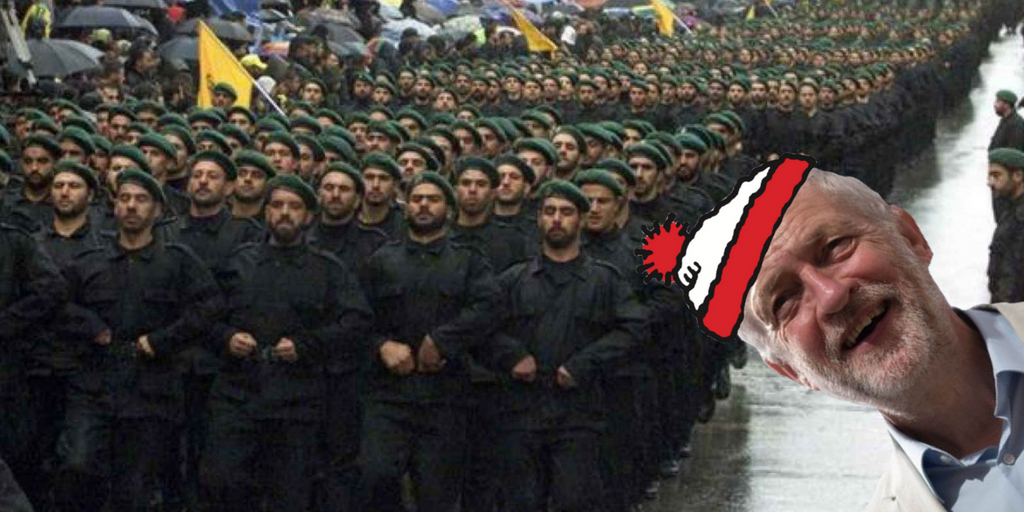 WheresCorbyn's tweet photo. Is Jeremy #Corbyn hanging out with some of his 'friends' in Hamas and Hezbollah? Help us find the missing Labour Leader. #WheresCorbyn https://t.co/x3MTwSNCF5