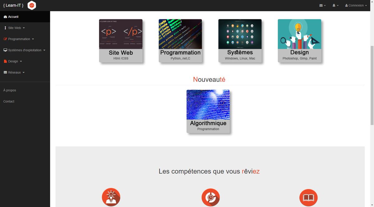 Learn_iTfr's tweet image. nouveau cours bientôt en ligne 😉 
#algorithmes #learnit #LearniT #informatique #Developpeur