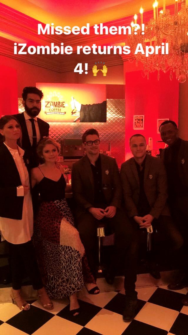 rosemciversrc's tweet photo. [📌] UPDATE: First photos/videos of #TCA15, &amp; a lot of INFO on #iZombie Season 3. Check it out!!
🔗https://t.co/EagpqDcCsb https://t.co/qXg0uGZzf3