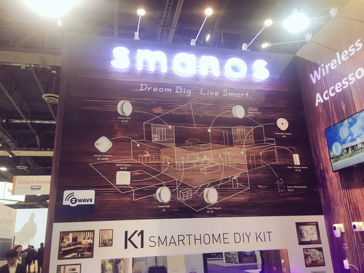 Makings of a #smarthome <a href="/GetSmanos/">smanos</a> #CES2017