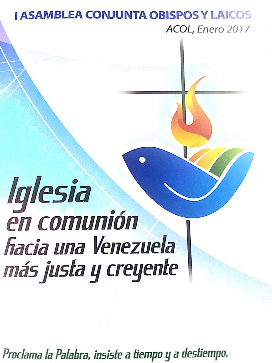 Se desarrolla actualmente en Caracas la asamblea conjunta obispos y laicos buscando juntos caminos para una Venezuela + justa y creyente