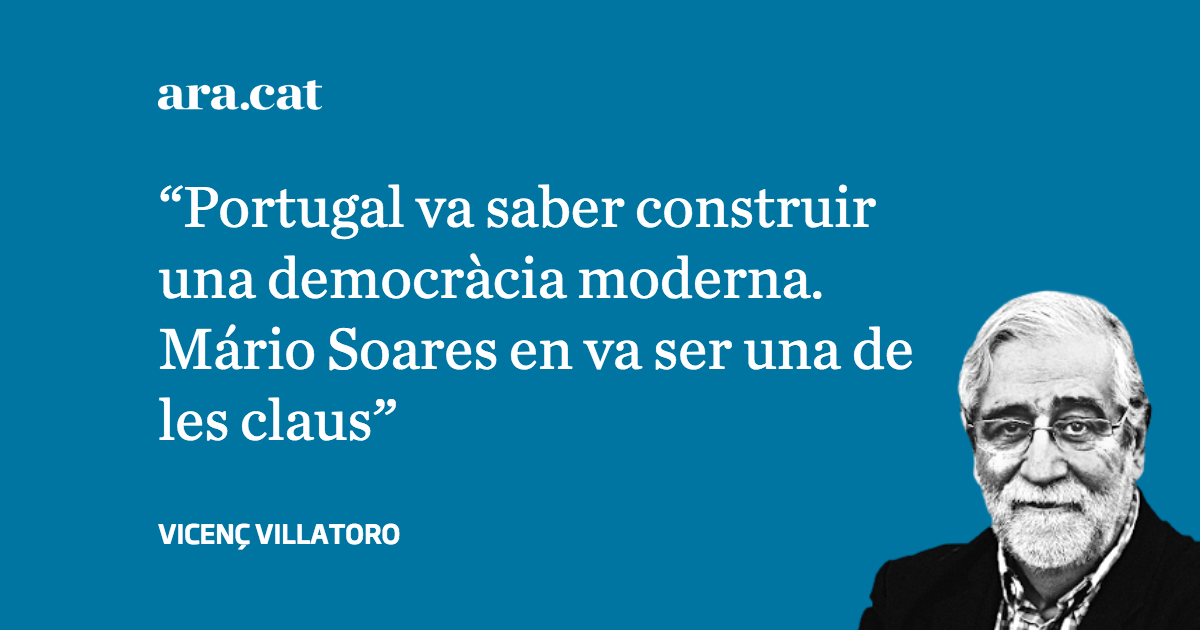 9/1, el Dietari VV de Vicenç Villatoro: 'Soares, contra el pèndol' ara.cat/opinio/gener-S…