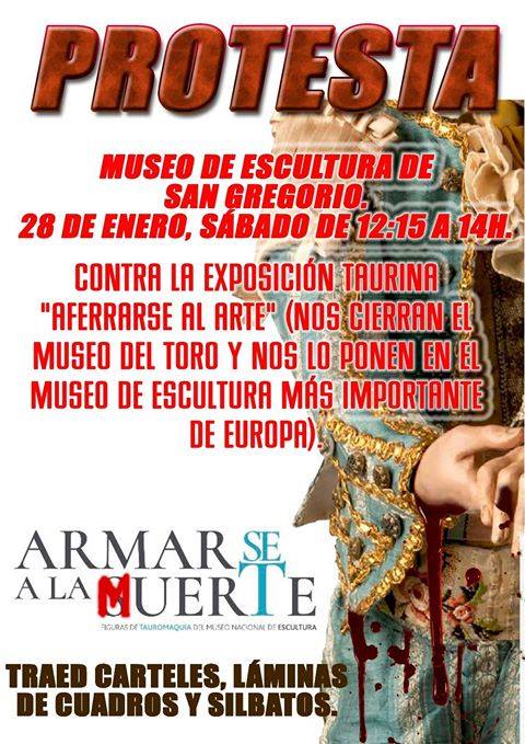 ACTYMA1's tweet image. Rogamos difusión y presencia. Convocan ACTYMA y Justicia Animal Valladolid.