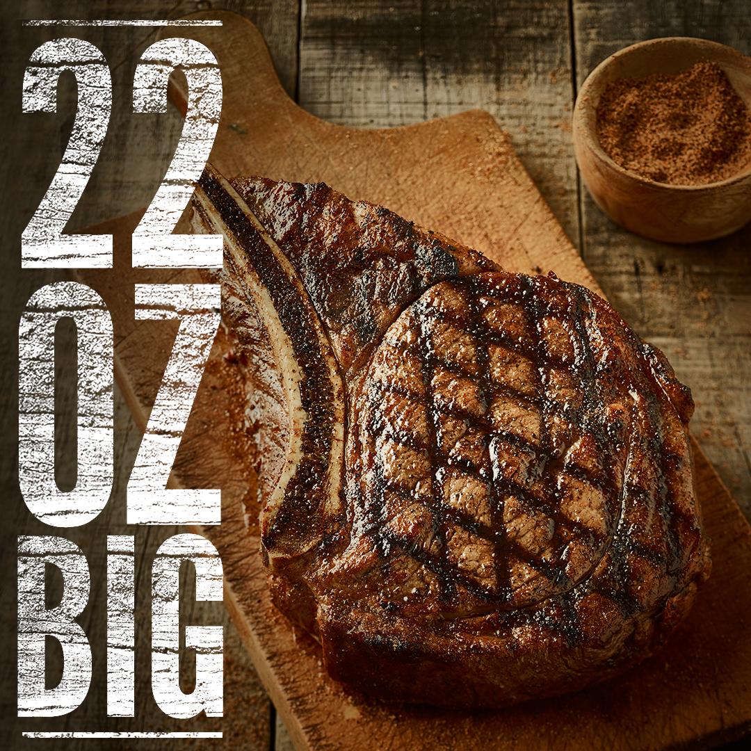 Outback's tweet image. New year's resolutions be warned.