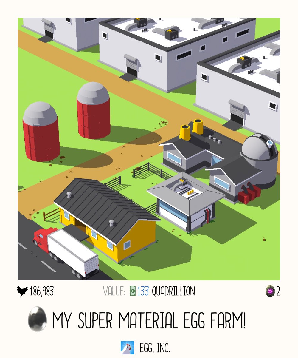kynamarioc's tweet photo. Just sold this farm in Egg, Inc! https://t.co/29AX9blV2X https://t.co/61dDi2x55w
