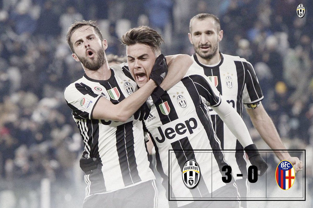 Juventus vincente sul Bologna: 3-0 con doppietta di Higuain e rigore trasformato da Dybala