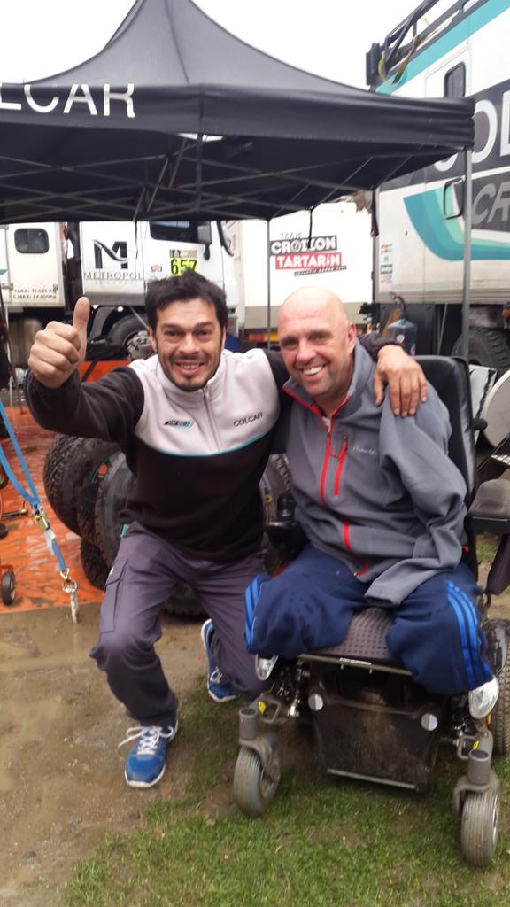 Poder ser el mejor en lo que hagas , pero sin actitud no sos nada. Un ejemplo !!! #dejalo todo #Dakar @ColcarRT <a href="/soleCRT/">Sole Prieto</a> <a href="/colcarMB/">Colcar Merbus</a>